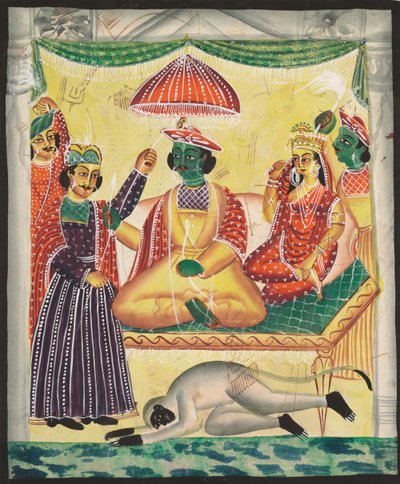 Rama y Sita de Unbekannt