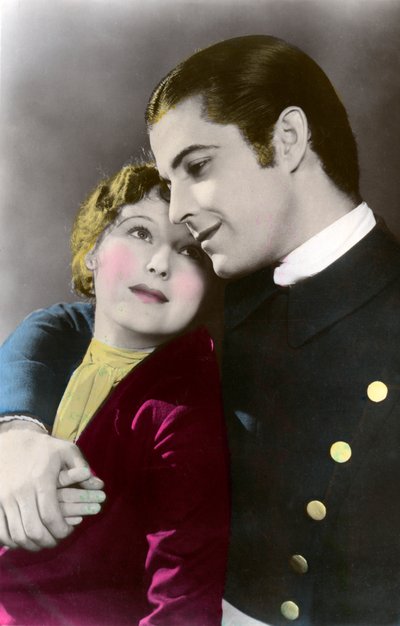 Ramon Novarro 1899-1968 y Dorothy Jordan 1906-1988, siglo XX de Unbekannt
