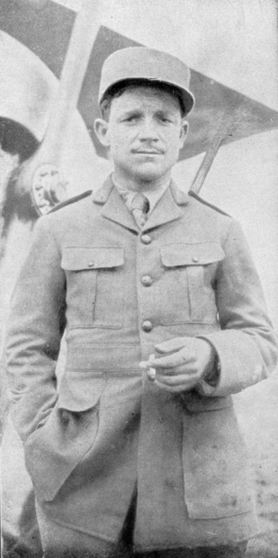 Raoul Lufbery, piloto de combate franco-estadounidense y as de la aviación de la Primera Guerra Mundial, 1914-1918 de Unbekannt