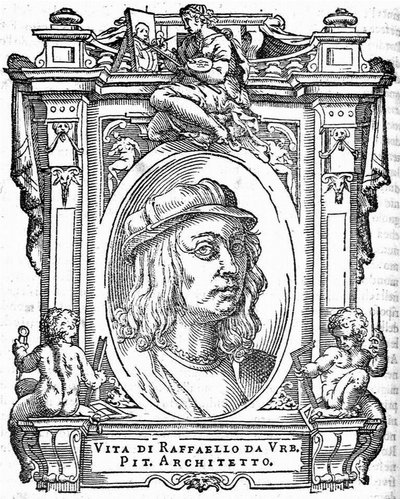 Rafael. De: Giorgio Vasari, Las Vidas de los Más Excelentes Pintores, Escultores y Arquitectos Italianos, 1568 de Unbekannt