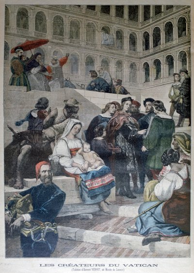 Rafael en el Vaticano, 1832, 1903 de Unbekannt