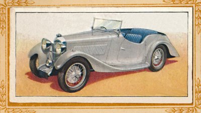 Rapier Four-Seater Sports Tourer, c1936 de Unbekannt