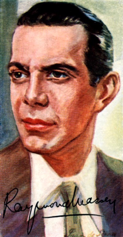 Raymond Hart Massey, 1896-1983, actor canadiense, siglo XX de Unbekannt