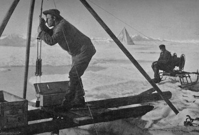 Leyendo la temperatura con una lente. 12 de julio de 1894, 1894-1897 de Unbekannt