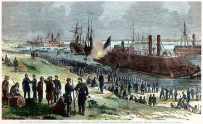 Recaptura de Baton Rouge, Luisiana, Guerra Civil Americana, 17 de diciembre de 1862 de Unbekannt