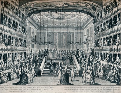 Recepción del Gran Duque y la Gran Duquesa de Rusia en el Teatro de San Bendetto, 1902 de Unbekannt