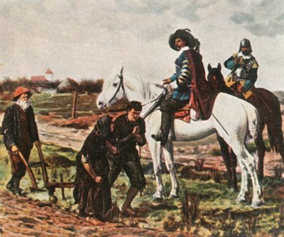 Reclutadores en la época de la Guerra de los Treinta Años, 1618-1648, 1936 de Unbekannt