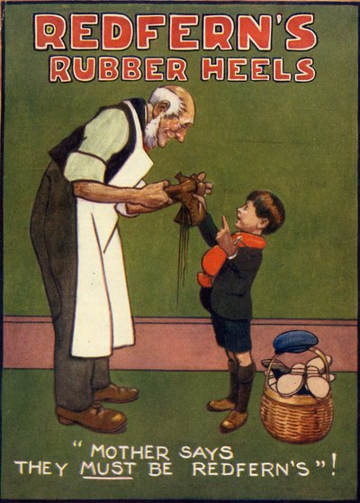 Tacones de goma de Redfern, 1910s de Unbekannt