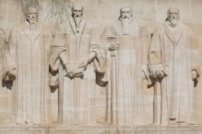 Monumento a la Reforma en Ginebra, Suiza de Unbekannt