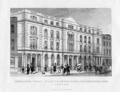 Repositorio de la Sociedad de Tractos Religiosos, Paternoster Row, Londres de Unbekannt