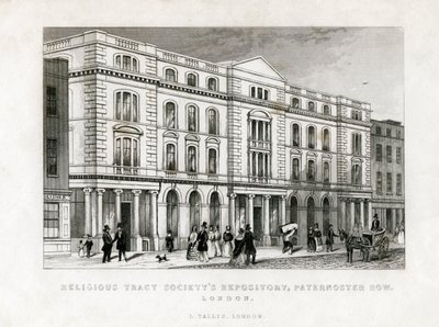 Repositorio de la Sociedad de Tractos Religiosos, Paternoster Row, Londres, siglo XIX de Unbekannt