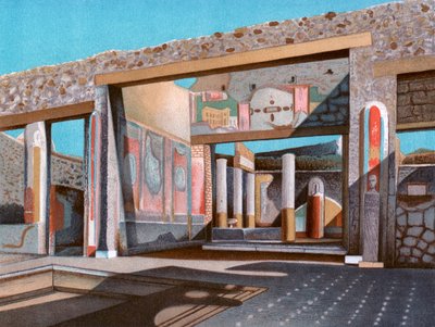 Restos de la casa del banquero Lucius Caecilius Iucundus, Pompeya, 1902 de Unbekannt