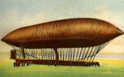 Dirigible Renard y Krebs, 1884 de Unbekannt