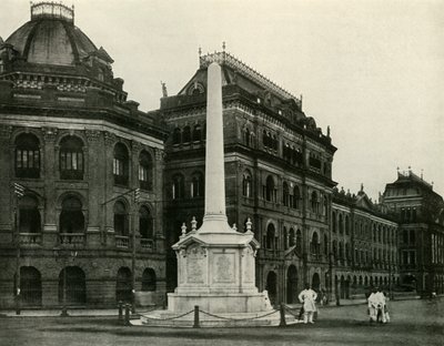 Réplica del Monumento Holwell Erecto por Lord Curzon, 1925 de Unbekannt