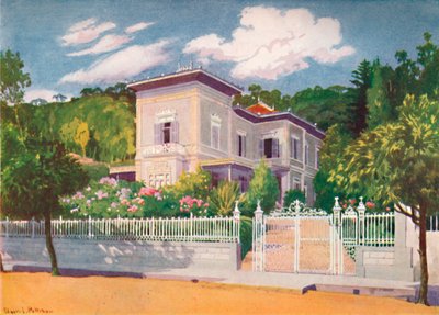 Residencia del Sr. Joseph Walker, Petrópolis, 1914 de Unbekannt