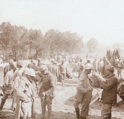 Parada de descanso, Genicourt, norte de Francia, c1914-c1918 de Unbekannt