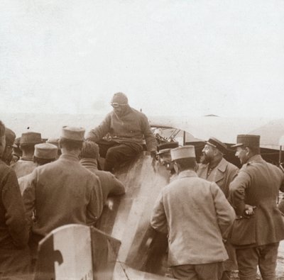 Regresando de una misión, c1914-c1918 de Unbekannt