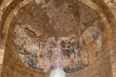 Ribelles. La iglesia. Interior. El ábside. Las pinturas murales. Románico. de Unbekannt