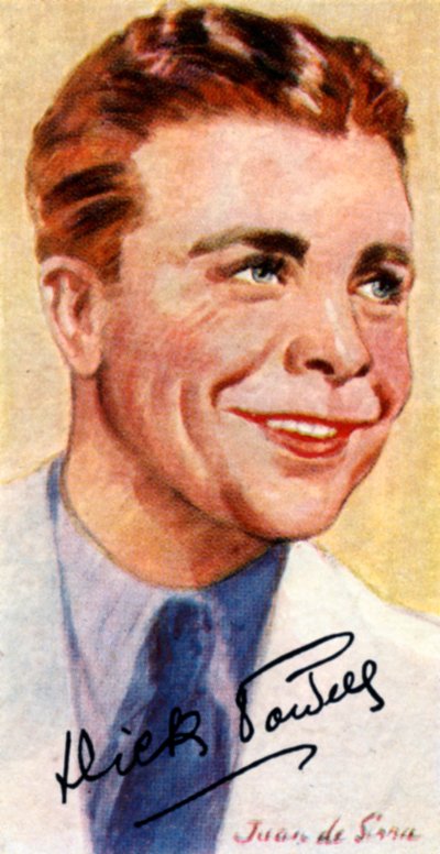 Richard Ewing Dick Powell, cantante, actor, productor y director estadounidense de Unbekannt