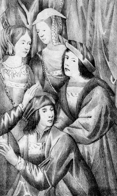 Ricardo III y Eduardo IV de Unbekannt