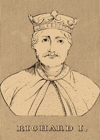 Ricardo I, 1157-1199, 1830 de Unbekannt
