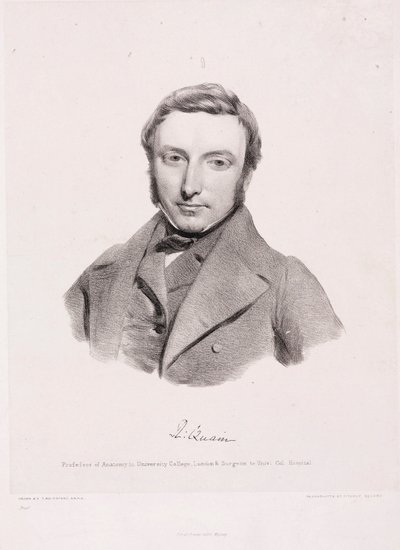 Richard Quain, cirujano irlandés, c 1850 de Unbekannt