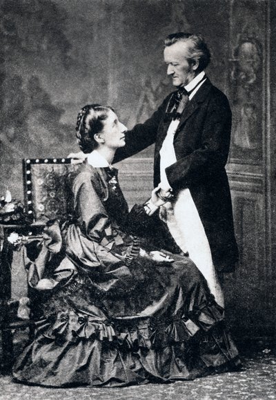 Richard y Cosima Wagner, finales del siglo XIX de Unbekannt