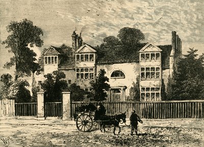 Casa de Richardson en Parsons Green 1799, c. 1878 de Unbekannt