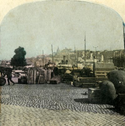 Muelle de Riddarholmen, Estocolmo, Suecia, c1900 de Unbekannt