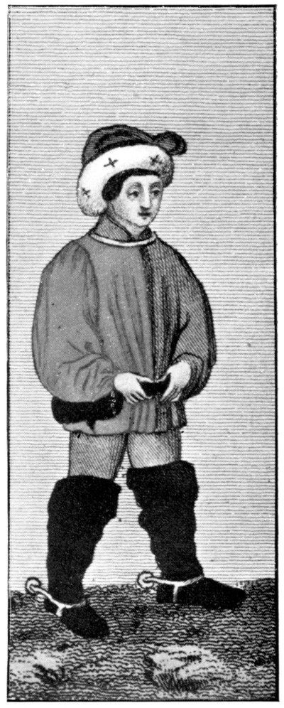 Traje de montar, siglo XV, 1910 de Unbekannt
