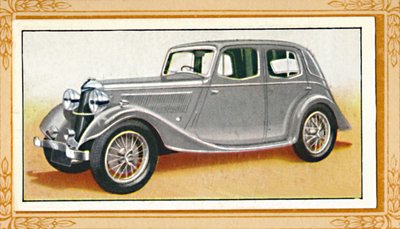 Riley 1 12-Litre Falcon Saloon, c1936 de Unbekannt