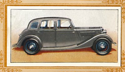 Riley Eight-90 Adelphi Saloon, c1936 de Unbekannt