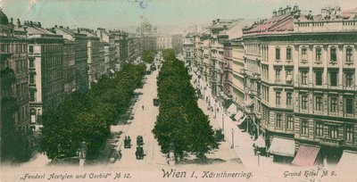 Ringstraße Kärntner Ring, Viena de Unbekannt