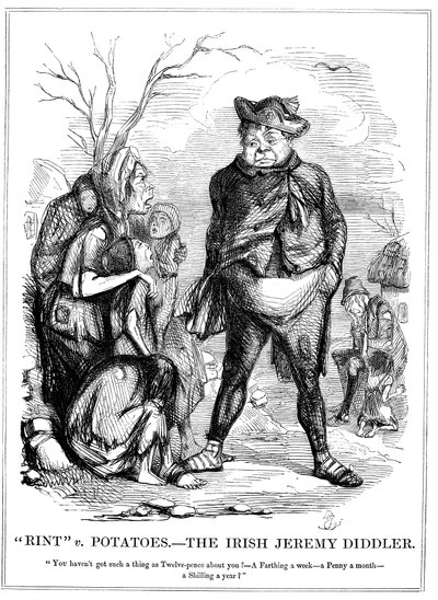 Rint v Patatas - El Jeremy Diddler irlandés, 1845 de Unbekannt