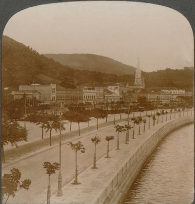 Muelle de 5 millas de Río de Janeiro, rodeando la bahía más grande del mundo de Unbekannt