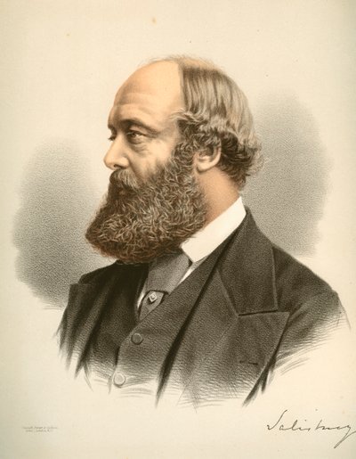 Robert Arthur Talbot Gascoyne-Cecil, 3er Marqués de Salisbury, estadista británico de Unbekannt