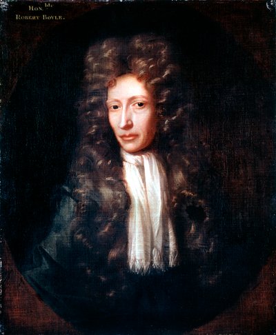 Robert Boyle, químico y físico irlandés, c1689-1690 de Unbekannt
