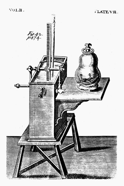 La segunda bomba de aire de Robert Boyle de Unbekannt