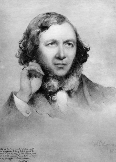 Robert Browning, poeta británico, 1859 de Unbekannt