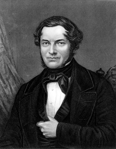 Robert Bunsen, químico alemán, c. 1850s de Unbekannt