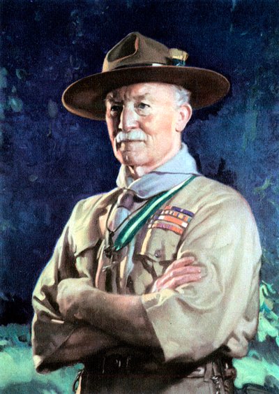 Robert Stephenson Smyth Baden-Powell, primer vizconde Baden-Powell, soldado inglés de Unbekannt