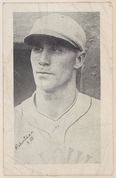 Robertson, 3 B, de tarjetas de béisbol W575-2, ca. 1921-22 de Unbekannt