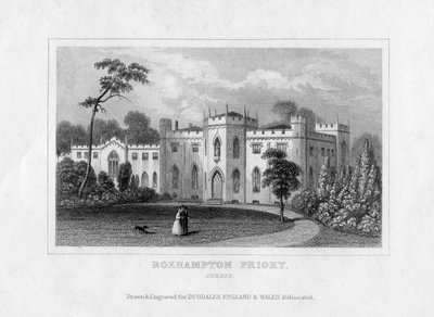 Priorato de Roehampton, Surrey, mediados del siglo XIX de Unbekannt