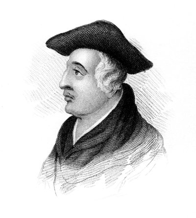 Roger Bacon, fraile y filósofo franciscano inglés del siglo XIII, c1850 de Unbekannt