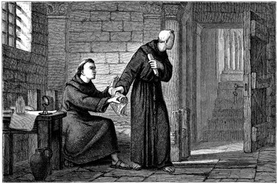 Roger Bacon, científico experimental inglés, filósofo y fraile franciscano de Unbekannt