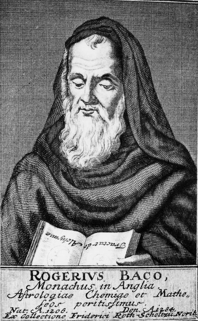 Roger Bacon, filósofo y científico, 1786 de Unbekannt