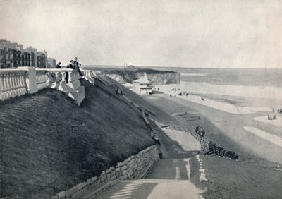 Roker - La Playa, desde la Terraza, 1895 de Unbekannt