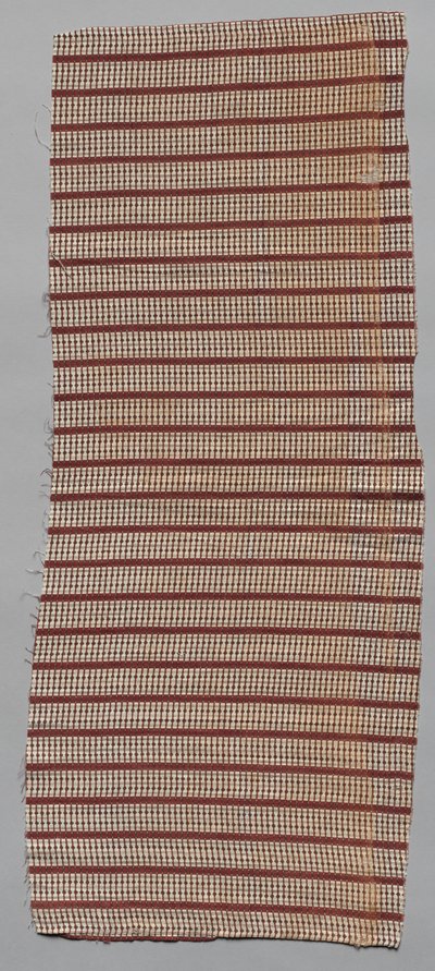 Textil de Algodón Impreso con Rodillo, siglo XIX de Unbekannt