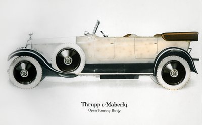 Rolls-Royce con carrocería de turismo abierta, c1910-1929 de Unbekannt