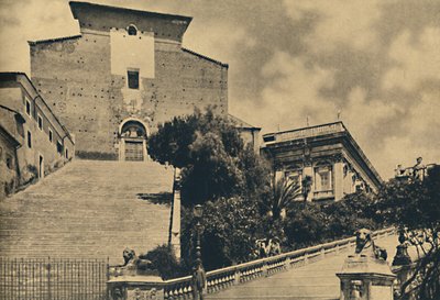 Roma - Iglesia de S. Maria in Aracoeli, en la Colina Capitolina, 1910 de Unbekannt